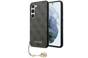 Mobil - Covers & Cases - GUESS 4G Charms Collection case for Samsung Galaxy A35 - black - 3666339259662