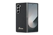 Mobil - Covers & Cases - GUESS 4G Glitter Script Case for Samsung Galaxy Z Fold 6 - Black - 3666339322632