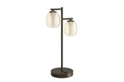 Lamper - EGLO Stars of Light FERRO BORDLAMPE H450 2L CCT TOUCH MØRK BRONZE/BRUN/TRANSP. - 390566