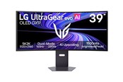 Skærm - 39" LG UltraGear evo AI 39GX950B-B - GX9 Series - OLED monitor - Curved - HDR - 39GX950B-B.AEU