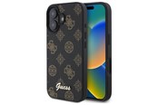 Mobil - Covers & Cases - GUESS Peony Script MagSafe iPhone 16 Case - Black - 3666339342326