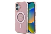 Mobil - Covers & Cases - GUESS IML Rhinestones MagSafe iPhone 16 Case - Pink - 3666339306052