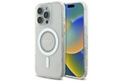 Mobil - Covers & Cases - GUESS IML Rhinestones MagSafe Case for iPhone 16 Pro Max - White - 3666339305789