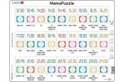 Puslespil - Larsen Puzzles "Learn to Tell Time" Puzzle – 54 pieces Maxi (36.5 x 28.5 cm) 2D Puslespil - GP5