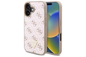 Mobil - Covers & Cases - GUESS New 4G Triangle Case for iPhone 16 - White - 3666339340223
