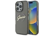 Mobil - Covers & Cases - GUESS IML Heart Case for iPhone 16 Pro Max - Black - 3666339306830