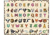Puslespil - Larsen Puzzles Animal Alphabet Puzzle – 29 pieces Maxi (36.5 x 28.5 cm) 2D Puslespil - LS4329-DK