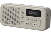 DAB, netværks- og clockradio - PURE Elan Move - DAB+/FM - Mono - Sandsten - 255878