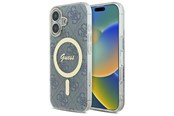 Mobil - Covers & Cases - GUESS IML 4G MagSafe Case for iPhone 16 - Blue - 3666339345365
