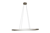 Lamper - EGLO CAMEROTA LANGBORD L1110 DÆMPB. MØRK BRONZE/HVID - 902551