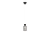 Lamper - EGLO DASMINA PENDEL Ø:130 E27 SORT/SORT-TRANSP. - 903157