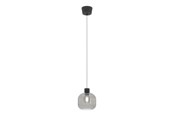 Lamper - EGLO DASMINA PENDEL Ø:200 E27 SORT/SORT-TRANSP. - 903155