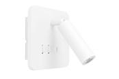 Lamper - EGLO FANZAROTTA SPOT 4-KANT H145 M/AFBR.+ USB-C HVID - 902165
