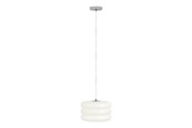 Lamper - EGLO TORTORA PENDEL Ø:300 KROM/HVID - 903071