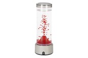 Lamper - EGLO VOLCANO BORDLAMPE H330 TOUCH KLAR/RØD - 74303