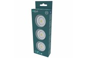 Lamper - EGLO YAMENZI UNDERSKAB BATTERI Ø:68 3 STK M/AFBR. IP65 SØLV - 902962