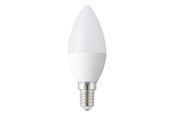 Lyskilder - EGLO LED pære C35 OPAL 2700K 470LM DÆMPBAR 1STK E14 - 117628