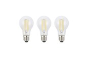 Lyskilder - EGLO LED pære E27 A60 KLAR 2700K 806LM 3 STK E27 - 117607