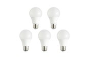 Lyskilder - EGLO LED pære E27 A60 OPAL 2700K 470LM 5 STK E27 - 117625