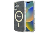Mobil - Covers & Cases - GUESS IML 4G MagSafe Case for iPhone 16 Plus - Black - 3666339341978