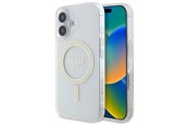 Mobil - Covers & Cases - GUESS GUHMP16MHFGERET iPhone 16 Plus 6.7" transparent hardcase IML Glitter Circle MagSafe - 3666339307561