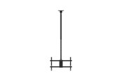 Vægbeslag, AV-Beslag & AV-Møbler - Deltaco ARM-0404-B Office Telescopic ceiling mount 1090-1690mm 2x 37-86" 45 kg - Max 50 kg - recommended for 86" - ARM-0404-B