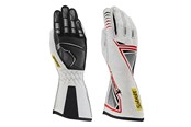 Spil tilbehør - Sabelt Sim-Racer Gloves G39 - White - Large - Sim Racing Tilbehør - 00319-03-02-WHI-L