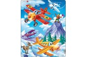 Puslespil - Larsen Puzzles Airplane Jigsaw Puzzle – 20 pieces Maxi (36.5 x 28.5 cm) 2D Puslespil - US12