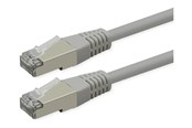 Netværkskabel - Roline patch cable - 10 m - grey RAL 7035 - Grå - 21.51.0840