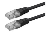 Netværkskabel - Roline patch cable - 1.5 m - black pantone 3C - Sort - 21.51.0928