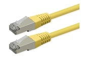 Netværkskabel - Roline patch cable - 2 m - yellow pantone 135C - Gul - 21.51.1342