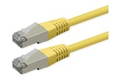 Netværkskabel - Roline patch cable - 10 m - yellow pantone 135C - Gul - 21.51.1382