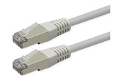 Netværkskabel - Roline patch cable - 10 m - white RAL 9003 - Hvid - 21.51.1386