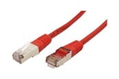 Netværkskabel - Roline patch cable - 5 m - red - Rød - 5m - 21.15.0161-S