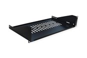 Rack skabe - Roline VALUE - rack shelf - 440 x 250 mm 15 kg load capacity U-Shape - 2U - 26.99.0432