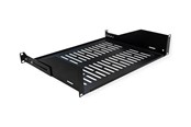 Rack skabe - Roline VALUE - rack shelf - 440 x 350 mm 25 kg load capacity U-Shape - 2U - 26.99.0433