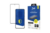 Mobil - Beskyttelsesglas - 3mk FlexibleGlass Max Black Hybrid Glass - Samsung Galaxy S22+ 5G - 5903108448116