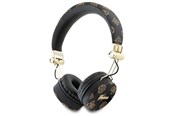 Hovedtelefoner/headset - GUESS Bluetooth ENC GUBH70EPOSMK on-ear headphones black/black Peony Script Round Shape - 3666339328962