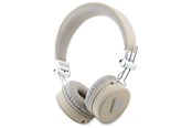 Hovedtelefoner/headset - GUESS Bluetooth on-ear headphones ENC GUBH70PGTSPSE beige/beige Grained Classic Round Shape - 3666339328955