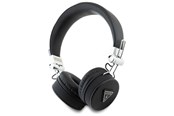 Hovedtelefoner/headset - GUESS Bluetooth ENC GUBH70PGTSPSK on-ear headphones black/black Grained Classic Round Shape - 3666339328924
