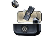 Mikrofon - Hollyland Lark M2 Lightning - Wireless Lavalier Microphone with Lightning Plug - Duo - Shine Charcoal - LARK M2 LIGHTNING