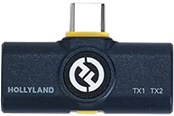 Mikrofon - Hollyland LARK M2 USB-C Receiver - Shine Charcoal - HL-6301-RX-USBC