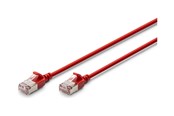 Netværkskabel - DIGITUS patch cable - 50 cm - red - Rød - DK-1632-A-005S-R-10