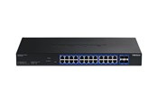 Switch - TRENDnet TEG-3284WS - Version v1.0R - switch - multi-gigabit web - 28 ports - smart - rack-mountable - TAA Compliant - TEG-3284WS