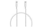USB kabel - ESSENTIALS by UPSTRÖM 100W USB-C to USB-C Cable 1.2m - White - CC120-100W-E