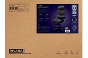 Gamer Stol - Trust GXT725 RIVARA MESH GAMING CHAIR - BLACK - 26010