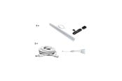 Smart Home - HiluX Troldtekt LED-sæt - 3 x PureLED 60 cm - 3000K - Inkl. 24V 120W Shelly-driver - 5714255012910