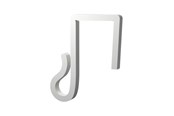 Smart Home - Light Solutions Lyskæde Clips – Til Julelys og Lyskæder på Hegn - 20mm - Hvid - 20 stk - 5714255018660