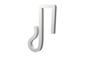Smart Home - Light Solutions Lyskæde Clips – Til Julelys og Lyskæder på Hegn - 10mm - Hvid - 20 stk - 5714255018684