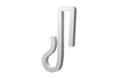 Smart Home - Light Solutions Lyskæde Clips – Til Julelys og Lyskæder på Hegn - 6mm - Hvid - 20 stk - 5714255018691